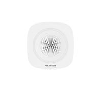 Sirena Interna Hikvision DS-PS1-I-WE con comunicazione wireless 868 MHz e allarmi differenziati