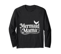 Sirena Mamma Vita Ocean Vibes Mamma Maglia a Manica