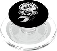 Sirena mare conchiglia rilassante oceano sirena adulto donne ragazze PopSockets PopGrip per MagSafe