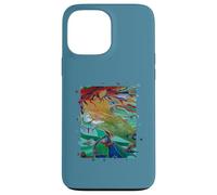 Sirena Nuoto con Farfalle Fantasy Art Custodia per iPhone 13 Pro Max