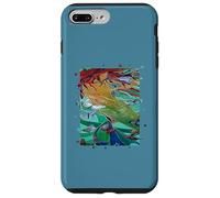 Sirena Nuoto con Farfalle Fantasy Art Custodia per iPhone 7 Plus/8 Plus
