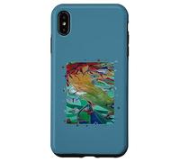 Sirena Nuoto con Farfalle Fantasy Art Custodia per iPhone XS Max