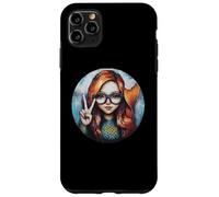 Sirena pacifica con occhiali Fantasy Art Custodia per iPhone 11 Pro Max