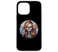Sirena pacifica con occhiali Fantasy Art Custodia per iPhone 13 Pro Max
