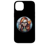 Sirena pacifica con occhiali Fantasy Art Custodia per iPhone 14 Plus
