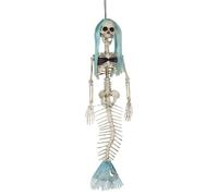 Sirena scheletro appendibile 75 cm per decorazione Halloween