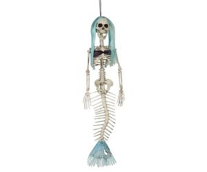 Sirena scheletro appendibile 75 cm per decorazione Halloween