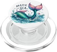 Sirena stravagante Ocean Splash Nuoto Rosa Teal Dream Tail PopSockets PopGrip per MagSafe