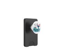 Sirena stravagante Ocean Splash Nuoto Rosa Teal Dream Tail PopSockets PopWallet per MagSafe