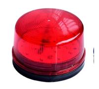 Sirena stroboscopica 12V/24V/220V Allarme di sicurezza impermeabile in modo sicuro Stroboscopico Allarme antifurto Spia luminosa(AC 220V RED)