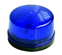 Sirena stroboscopica 12V/24V/220V Allarme di sicurezza impermeabile in modo sicuro Stroboscopico Allarme antifurto Spia luminosa(AC 220V BLUE)