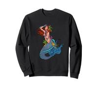 Sirena tentatrice con Pinne - Sirena Felpa