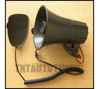 Sirena Tromba Clacson + Microfono 5 Suoni per Opel Manta Meriva Monterey