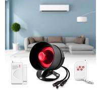 Sirena Wi-Fi con telecomando e sensore per porta, ideale per l'uso in casa e appartamento(Non include sensore movimento)