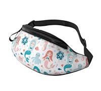 Sirene Borsa a tracolla Runner Piccola Corsa Sport Sottile Alla moda Per Jogging Escursionismo Donna