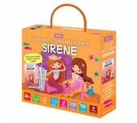Sirene. Le mie prime attività arts & crafts. Con 4 fondali. Con 100 stickers. Con 200 trasferibili
