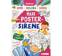 Sirene meravigliose. Maxi poster. Ediz. illustrata