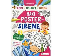 Sirene meravigliose. Maxi poster. Ediz. illustrata