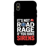 Sirene paramediche divertenti EMS Road Rage Custodia per iPhone X/XS