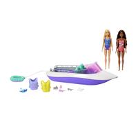 SIRENE PLAYSET CON 2 BARCA GALLEGGIANTE 46 CM FONDO TRASPARENTE GIOCO ACQUATICO