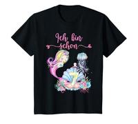 Sirenetta 7 Compleanno T-shirt 7 anni Ragazza Maglietta
