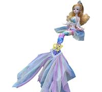 Sirenetta - Principessa di moda classica ispirata al film - Sirenetta sicura e senza odore, dolce e per regali di Natale e compleanno