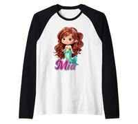 Sirenette con il nome Mia Maglia con Maniche Raglan