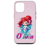 Sirenette con il nome Olivia Custodia per iPhone 12/12 Pro