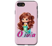 Sirenette con il nome Olivia Custodia per iPhone SE (2020) / 7 / 8