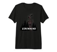 Sirenhead Siren Head Creepy Horror Character, Are You Afraid Maglietta Premium