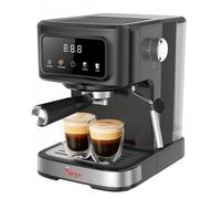 Sirge GRANBAR Macchina per Caffè Espresso e Cappuccino Manuale Pompa Italiana 20 bar 1100W SUPERCREMA con 2 FILTRI CREMAPIU