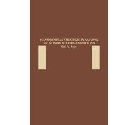 Siri N. Espy Handbook of Strategic Planning for Nonprofit Org (Copertina rigida)