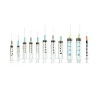 Siringa 10 Ml Ago Gauge 21 Numero 2 Cono Centrale 1 Pezzo 1 pz Siringh
