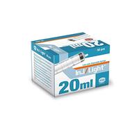 Rays 23812 Siringa 3 Pezzi senza Ago, 20 ml Centrale LC