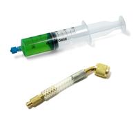 Siringa 30 ml + tubo attacco 1/4 turafalle per frigorifero e condizionatori