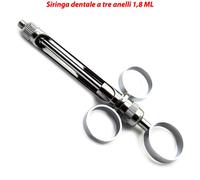 Siringa a tre anelli per anestesia dentale 1,8 ML Siringhe aspiranti anestetiche