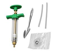 Siringa alimentare, kit di iniezione per pulcini con tubo flessibile e cucchiaio. Iniezione manuale facile da pulire per uccelli malati, latte e liquidi