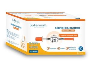 SIRINGA INSULINA0,5 30P SOFARM
