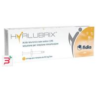 Hyalubrix 30 mg/2 ml - Siringa Preriempita Acido Ialuronico 1,5% - Busta Termica