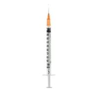 SIRINGA PER INSULINA EXTRAFINE 1ML 100 UI AGO REMOVIBILE 26 GAUGE 0,45X12 MM 1 PEZZO