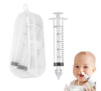 Siringa per lavaggi nasali bambini, 3 PCS Aspiratore Nasale per Bambini E 1 contenitore per gocce d'acqua, Aspiratori Nasali Riutilizzabile, Pulitore Nasale Sicuro