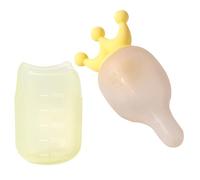 Siringa per medicinali - Strumento per alimentatore da 4,33x1,57 pollici, ciuccio portatile per siringa per bambini, ciuccio a forma di corona per l'alimentazione di medicinali liquidi per bambini | D