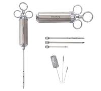 Siringa per stagionatura carne in acciaio Klausberg KB-7842, capacità 60 ml