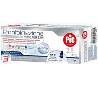 SIRINGA PIC SOLUTION PRONTO INIEZIONE 2,5 ML AGO GAUGE 23 1 1/4 10 PEZZI