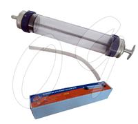 siringa/Pompa manuale per cambio olio/Pompa aspirazione olio 500ml