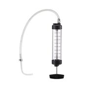 Siringa Pressol trasparente per carburante e lubrificanti con scala 500ml