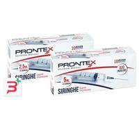 SIRINGA PRONTEX 2,5 ML AGO IND 10 PEZZI