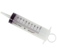 RAYS - Siringa 3 pezzi, senza ago, sterile e monouso, 100 ml cono catetere, confezione da 25, 23821