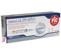 SIRINGA ULTRAFIN 2,5 ML GAUGE 23 1/4 10 PEZZI