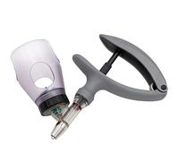 Siringa veterinaria automatica continua da 2 ml/5 ml for iniezione di vaccini regolabile for animali da allevamento, suini, bovini, ovini(5ml)